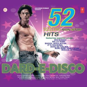 52 Sizzling Non Stop Hits: Dard-E-Disco (2008) Album Art