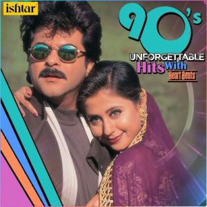 90s Unforgettable Hits With Heart Beats (2017) Album Art