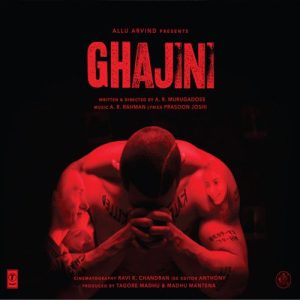 Ghajini (2008) Album Art