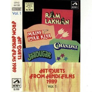 Hit Duets From Hindi Films 1989 – Vol. 1 (1988) Album Art