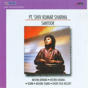 Light Melodies Santoor – Shiv Kumar Sharma (1994) Album Art