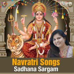 Navratri Songs by Sadhana Sargam (2024) Album Art