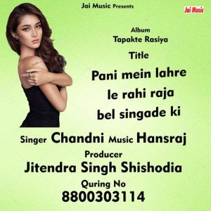 Pani mein lahre le rahi raja bel singade ki (2014) Album Art