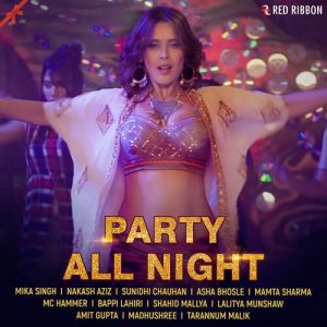 Party All Night (2020) Album Art