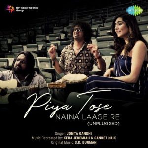 Piya Tose Naina Laage Re Unplugged – Jonita Gandhi (2020) Album Art