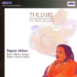 Thumri – Begum Akhtar (1999) Album Art
