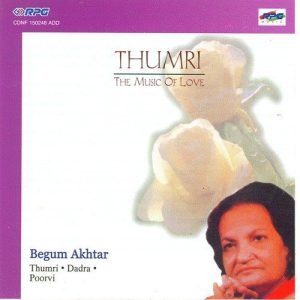 Thumri – The Music Of Love Begum Akhtar (2008) Album Art