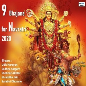 9 Bhajans for Navratri 2020 Album Art