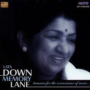 Down Memory Lane – Lata Mangeshkar Album Art