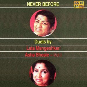 Lata Asha – Never Before Album Art