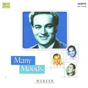 Many Moods – Mukesh Album Art