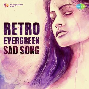 Retro Evergreen Sad Song Album Art