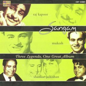 Sangam- Raj Kapoor – Mukesh And Shankar Jaik Album Art