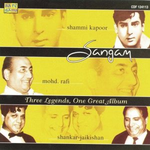 Sangam – Shammi Kapoor – Rafi And Shankar- Jaikishan Album Art