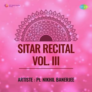 Sitar Recital Vol Iii Album Art