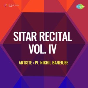 Sitar Recital Vol. Iv Album Art